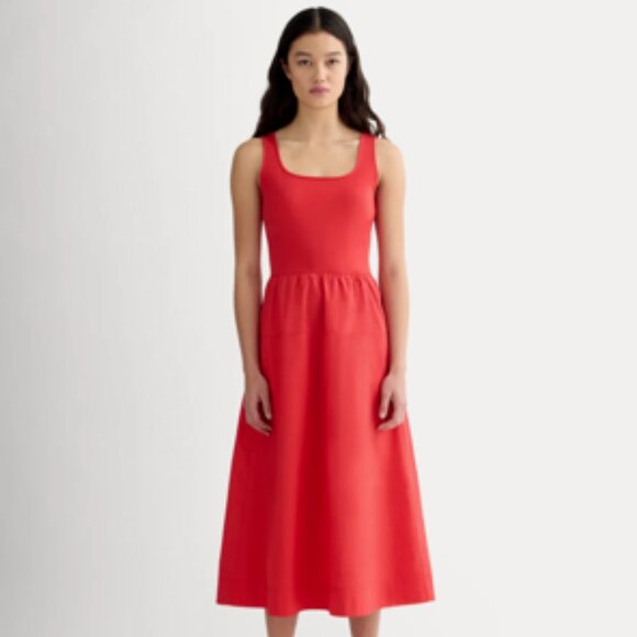 Everlane Dresses & Skirts - The Form Riviera Dress in Red - NWT, Medium